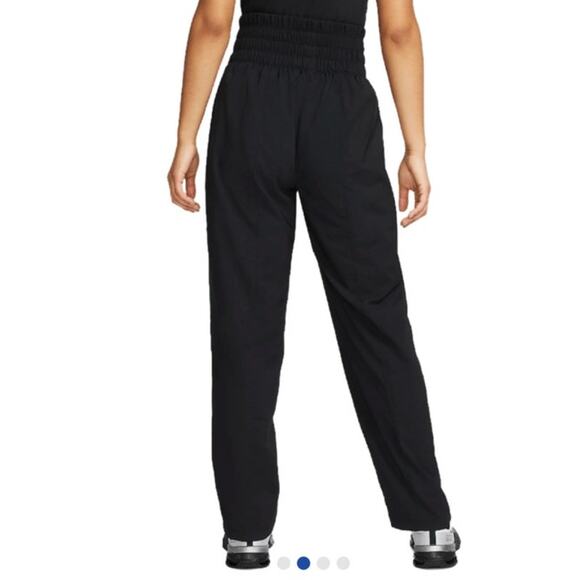 Nike Dri-FIT High Rise Track Pants Black Athletic Joggers Workout Pants Sz M - Picture 2 of 10